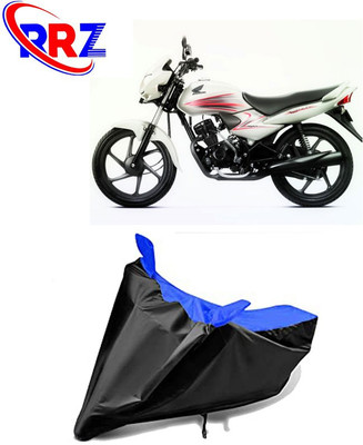 RRZ Waterproof Two Wheeler Cover for Honda(Dream, Black, Blue)