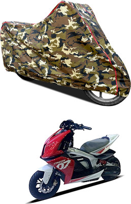 GOSHIV-car and bike accessories Waterproof Two Wheeler Cover for TVS(Creon BS6, Yellow)