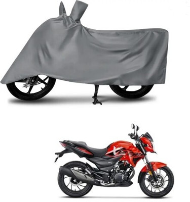 JVBRANGI Waterproof Two Wheeler Cover for Hero(Xtreme 200R, Grey)