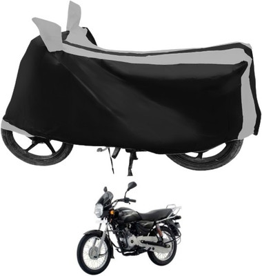 Euro Care Waterproof Two Wheeler Cover for Bajaj(Boxer, Silver)