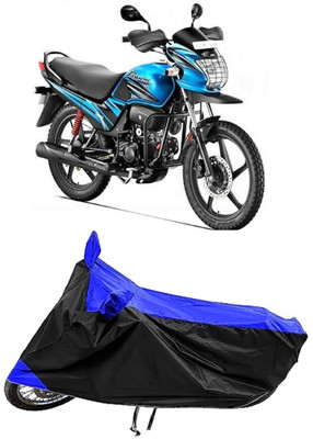 MMSSTAR Waterproof Two Wheeler Cover for Hero(Passion Pro TR, Blue)