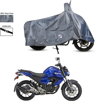 EGAL Waterproof Two Wheeler Cover for Yamaha(FZ V3 BS6, Grey)