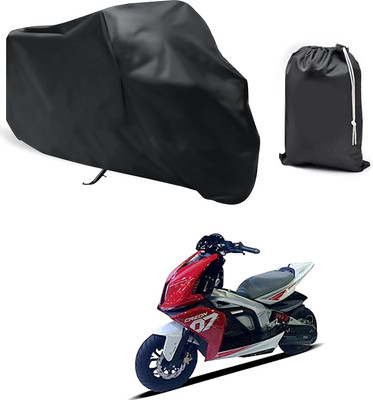 PAGORA Waterproof Two Wheeler Cover for TVS(Creon BS6, Black)