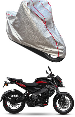 PAGORA Waterproof Two Wheeler Cover for Bajaj(Pulsar NS200, Silver)