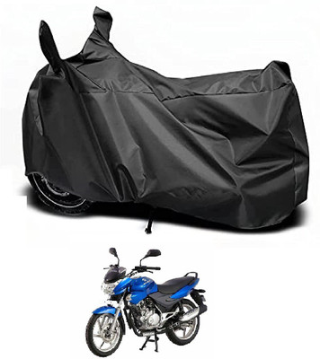 Auto Hub Waterproof Two Wheeler Cover for Bajaj(Discover, Black)
