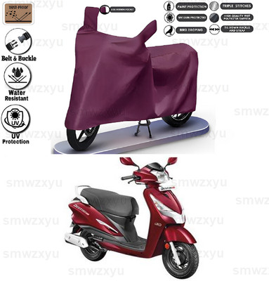 smwzxyu Waterproof Two Wheeler Cover for Hero(Electra 4S, Maroon)