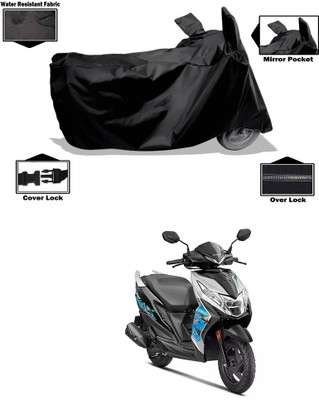 CODOKI Waterproof Two Wheeler Cover for Honda(Dio, Black)