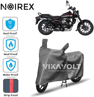 NOIREX Two Wheeler Cover for Bajaj(Avenger 220 Street, Grey)