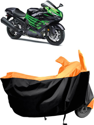 Amexride Two Wheeler Cover for Kawasaki(Ninja ZX 14R BS6, Multicolor)