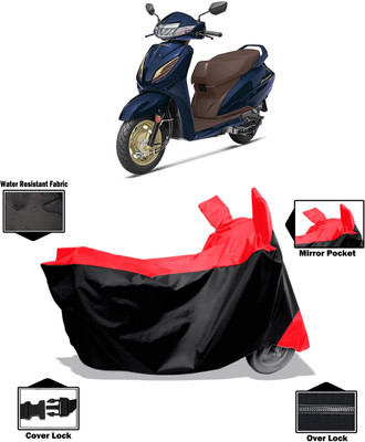 Amexride Two Wheeler Cover for Honda(Activa 6G, Red)