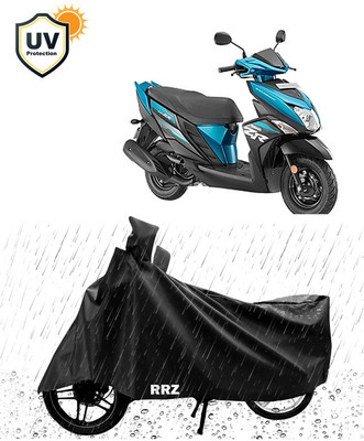 RRZ Waterproof Two Wheeler Cover for Yamaha(Ray Z, Black)