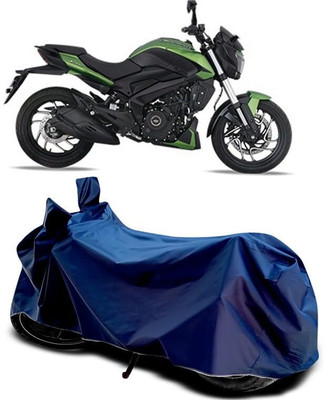 AASHTIK MART Two Wheeler Cover for Bajaj(Dominar 400 BS6, Blue)