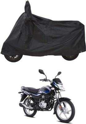 PAGORA Waterproof Two Wheeler Cover for Bajaj(Platina 100, Black)