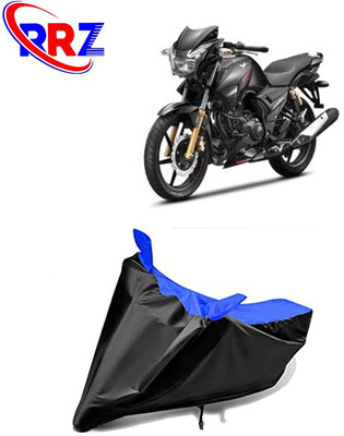 RRZ Waterproof Two Wheeler Cover for TVS(Apache RTR 180, Black, Blue)