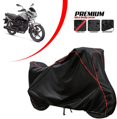 PAGORA Waterproof Two Wheeler Cover for Hero(Splendor iSmart 110, Black)
