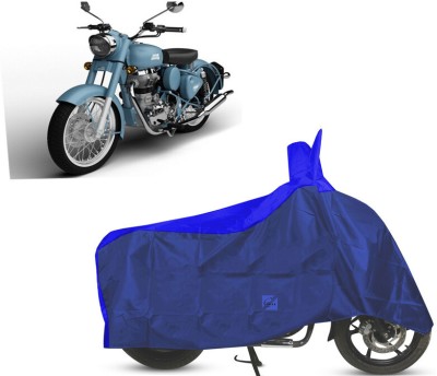 EGAL Waterproof Two Wheeler Cover for Royal Enfield(Classic Squadron, Blue)