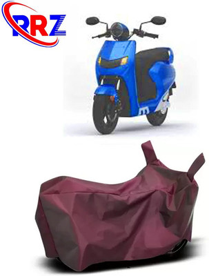 RRZ Waterproof Two Wheeler Cover for 22Motors(Flow, Maroon)