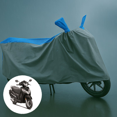 CODOKI Waterproof Two Wheeler Cover for Honda(Activa, Grey, Blue)