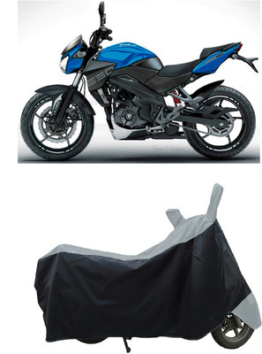 Coxtor Waterproof Two Wheeler Cover for Bajaj(Pulsar 250, Grey)