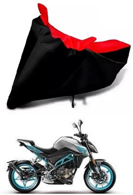 DSAMI Two Wheeler Cover for CFMoto(300NK, Red, Black)