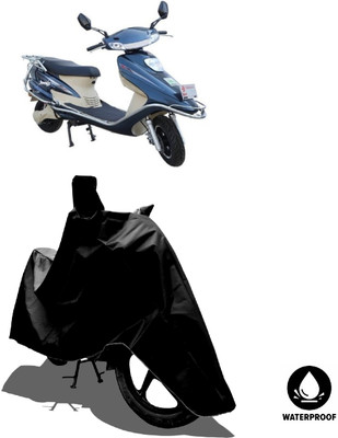 Amexride Waterproof Two Wheeler Cover for Tunwal(Sport 63 60V, Black)