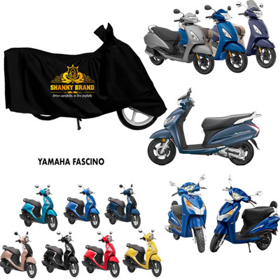 Mdstar Waterproof Two Wheeler Cover for Hero(Scooty, Black)