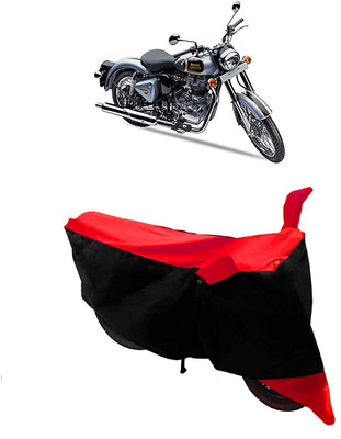 AASHTIK MART Two Wheeler Cover for Royal Enfield(Thunderbird 500, Red)