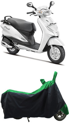 Coxtor Waterproof Two Wheeler Cover for Hero(Duet VX 110CC BS6, Green)