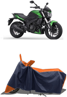 SUGASHRI Waterproof Two Wheeler Cover for Bajaj(Dominar, Orange, Blue)