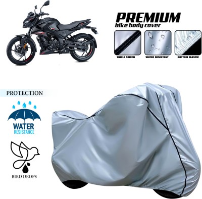 GOSHIV-car and bike accessories Waterproof Two Wheeler Cover for Bajaj(Pulsar 150 BS6, Silver)