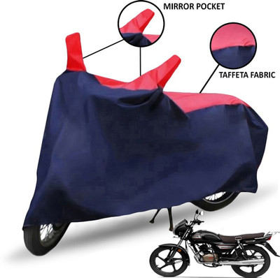 Mdstar Waterproof Two Wheeler Cover for TVS(Radeon, Red, Blue)