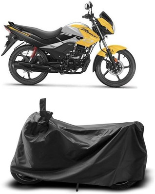 KEDIT Two Wheeler Cover for Hero(Passion Pro i3S, Black)