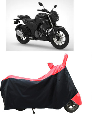 Coxtor Two Wheeler Cover for Yamaha(FZ 25 BS6, Red)