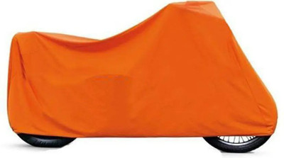 PEDALUP Waterproof Two Wheeler Cover for Royal Enfield(Thunderbird 500, Orange)