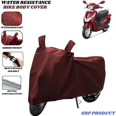 SRP PRODUCT Waterproof Two Wheeler Cover for Hero(Destini 125, Maroon)