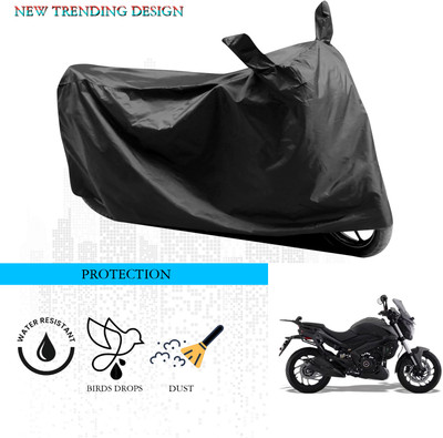SnehaSales Waterproof Two Wheeler Cover for Bajaj(Dominar 400, Black)