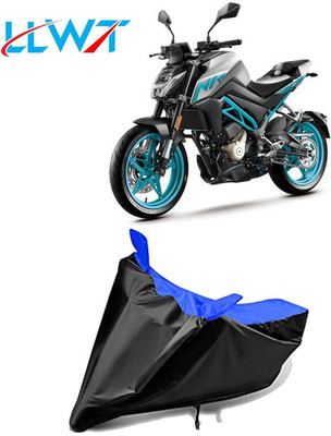 MJD Waterproof Two Wheeler Cover for CFMoto(300NK, Black, Blue)