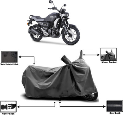 Amexride Two Wheeler Cover for Yamaha(FZ-X, Grey)