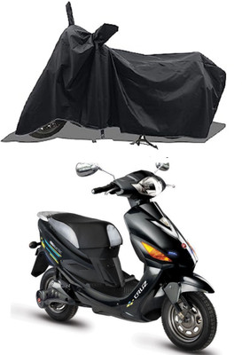 SPECTUS Two Wheeler Cover for Hero(Electric E-Sprint, Black)
