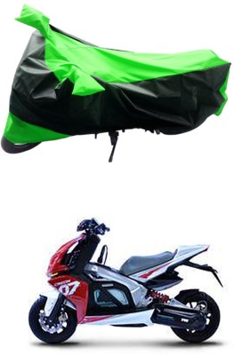 Furious3D Two Wheeler Cover for TVS(Creon, Green, Black)