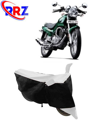 RRZ Waterproof Two Wheeler Cover for TVS(Fiero FX, Black, White)