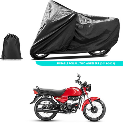 CODOKI Two Wheeler Cover for Hero(HF Dawn BS6, Black)