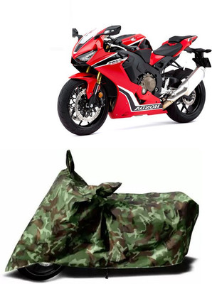 KPIND Waterproof Two Wheeler Cover for Honda(CBR 1000RR, Multicolor)