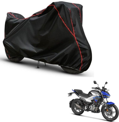 Car Life Two Wheeler Cover for Hero(Xtreme, Black, Red)