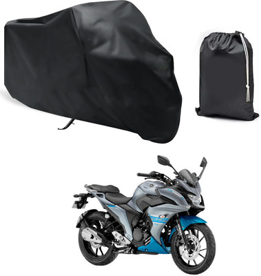 CODOKI Waterproof Two Wheeler Cover for Yamaha(Fazer 25 BS6, Black)
