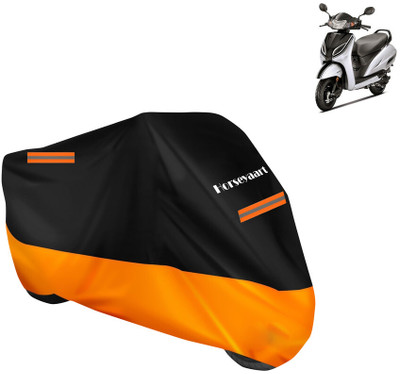 Horseyaart Waterproof Two Wheeler Cover for Honda(Activa 5G, Orange)