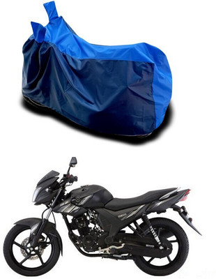 Mdstar Waterproof Two Wheeler Cover for Yamaha(SZ-RR V2 BS6, Blue)