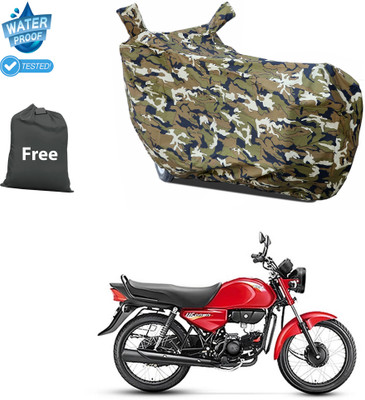 CODOKI Waterproof Two Wheeler Cover for Hero(CD Dawn, Yellow)