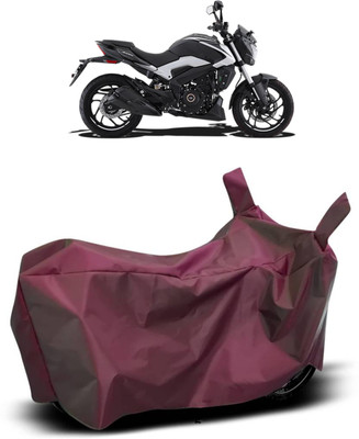 RM Collections Waterproof Two Wheeler Cover for Bajaj(Dominar 250, Maroon)
