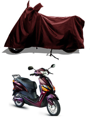 GROFATIK Two Wheeler Cover for Hero(Electric Optima Plus, Maroon)